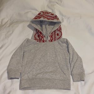 Toddler hoodie fleece lined